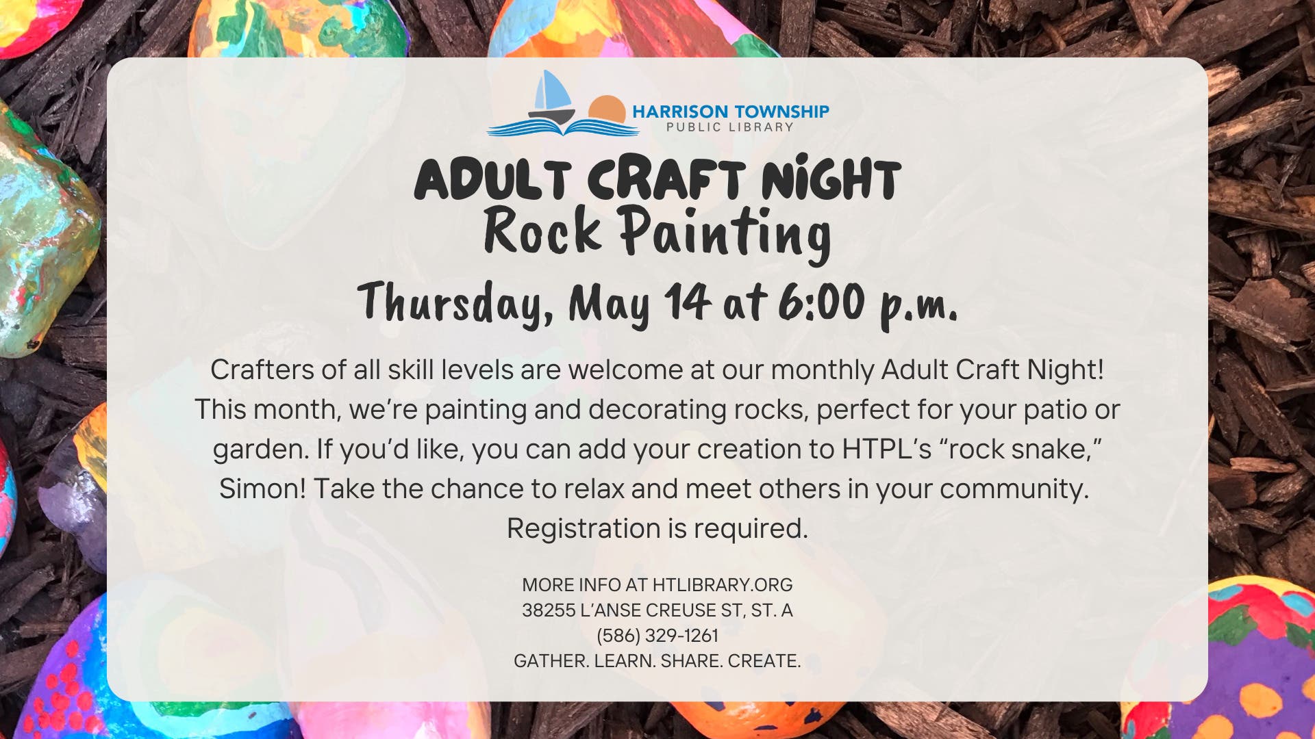 Adult Rock Painting