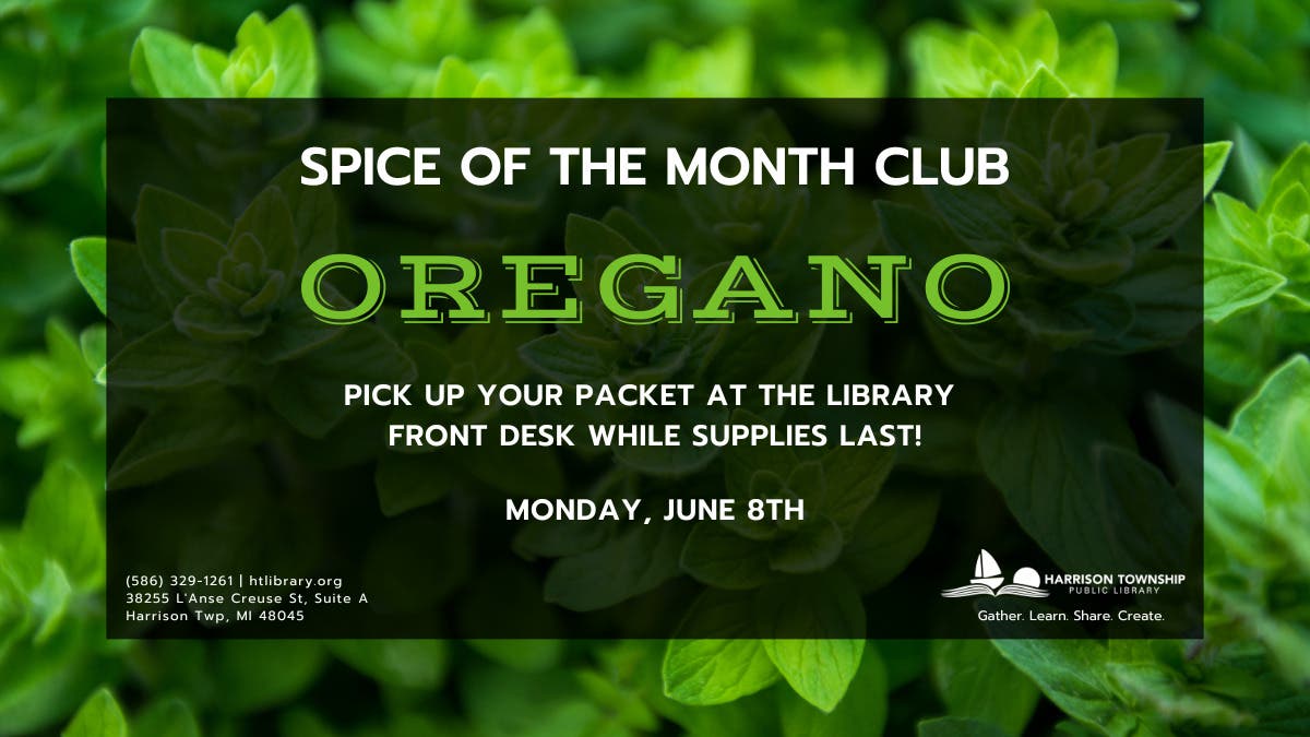 Spice of the Month Club: Oregano