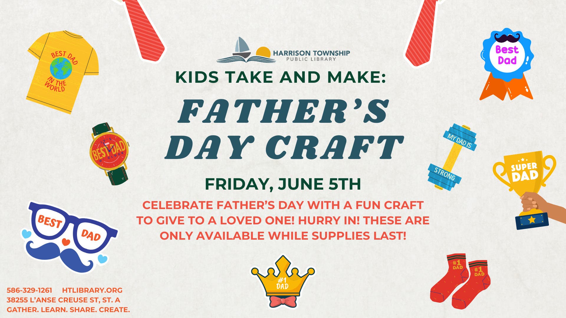 Kids Take & Make: Father's Day Craft