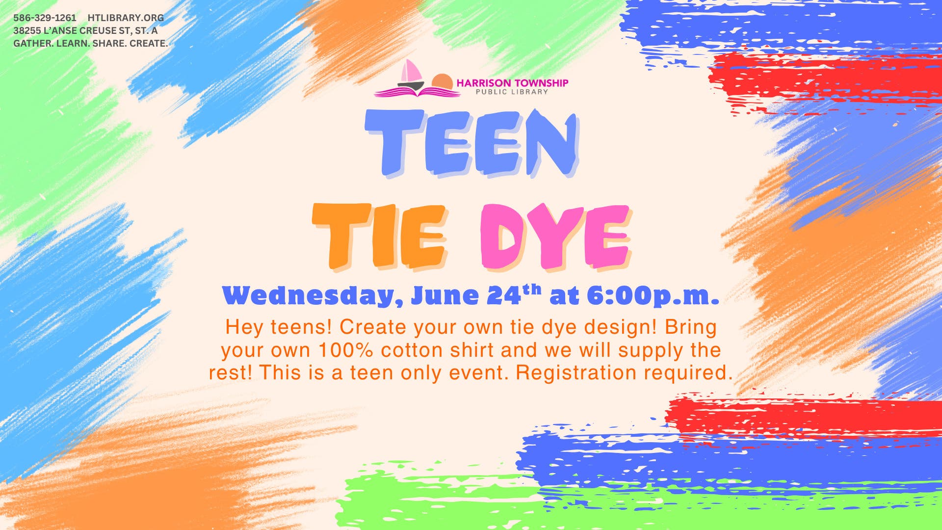 Tie Dye for Teens