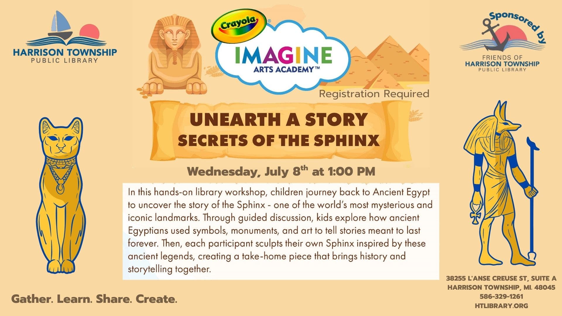 Crayola Imagine Arts Academy: Secrets of the Sphinx
