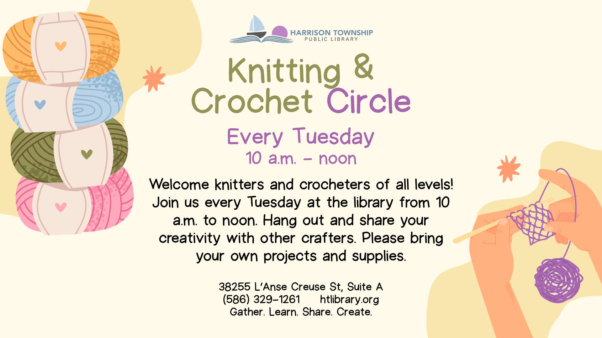 Knitting & Crochet Circle