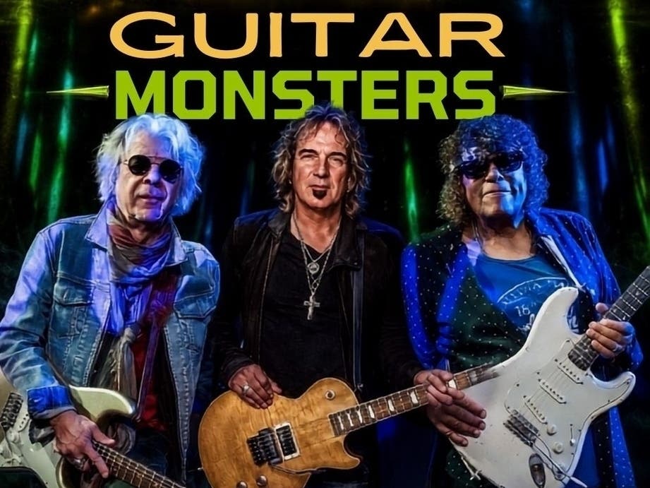 Guitar Monsters,  L > R  Johnny A., Dave Amato, Jon Butcher