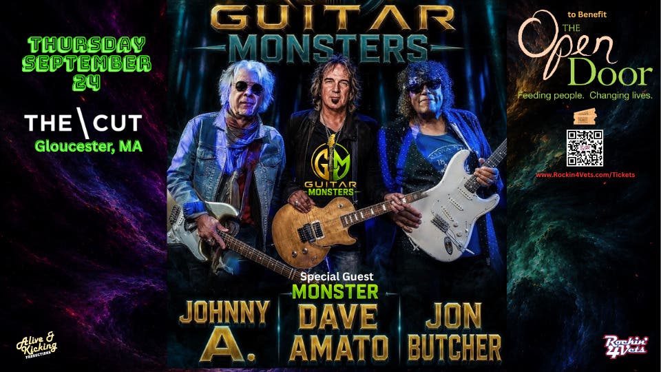 Guitar Monsters Benefit Concert feat. Jon Butcher, Johnny A. & Dave Amato