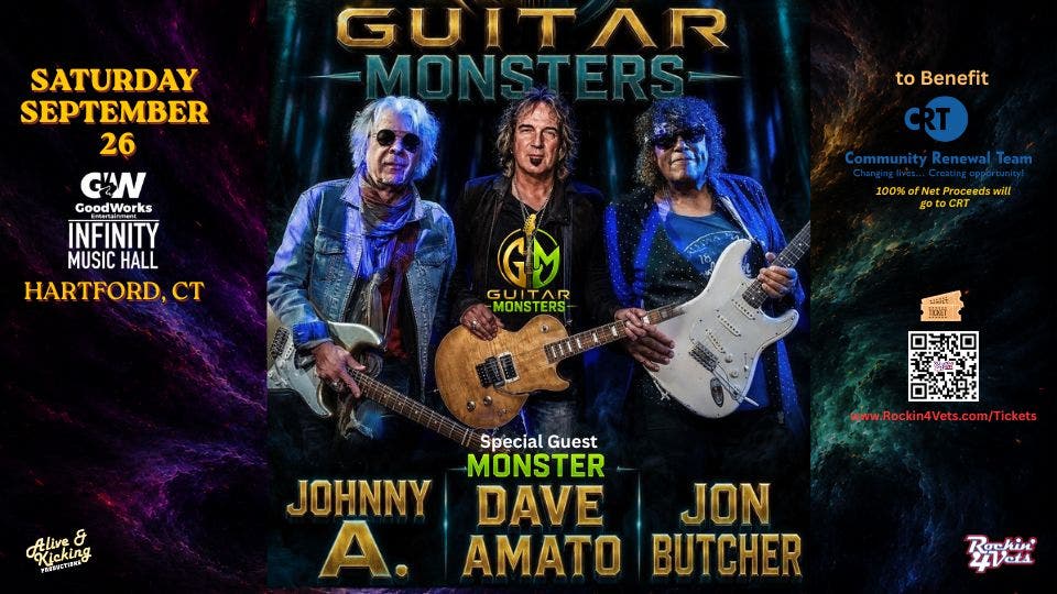 Guitar Monsters Benefit Show feat. Johnny A., Jon Butcher & Dave Amato