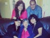 SIsi Suarez, her siblings and their mother on Christmas 2014