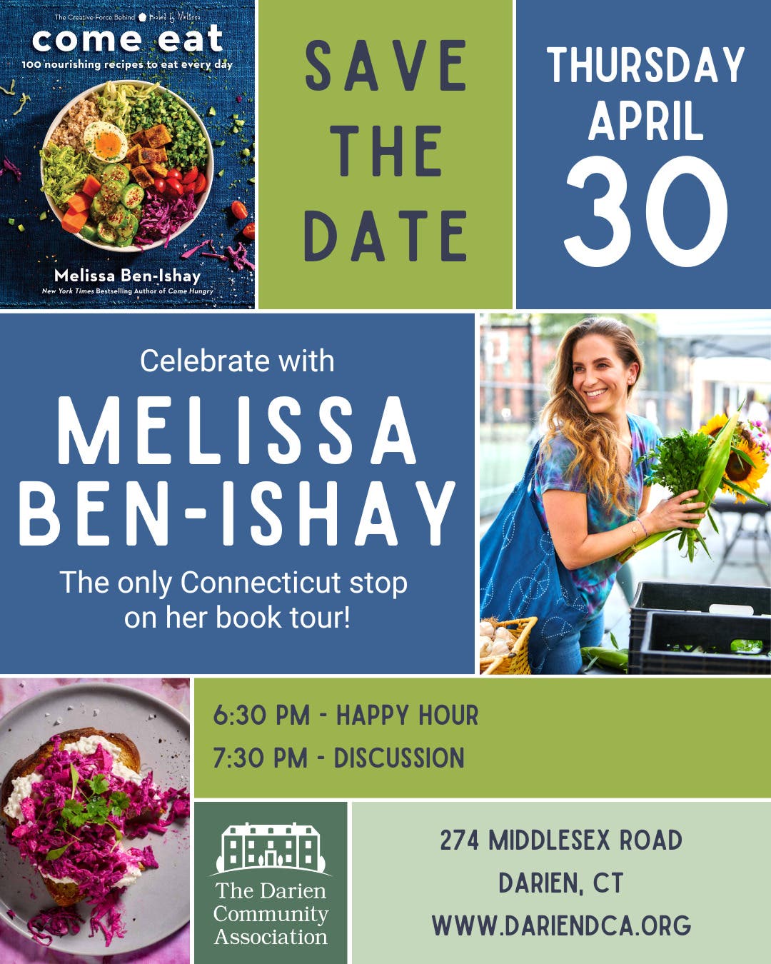 Melissa Ben-Ishay's Come Eat Cookbook Celebration