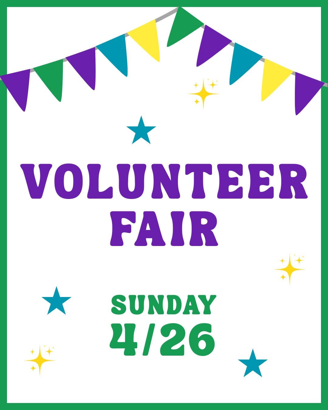 Community-Wide Volunteer Fair 