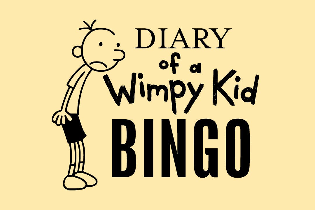 Diary of a Wimpy Kid BINGO