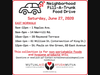 Locations for June 27th drive