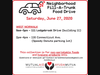Locations for June 27th drive