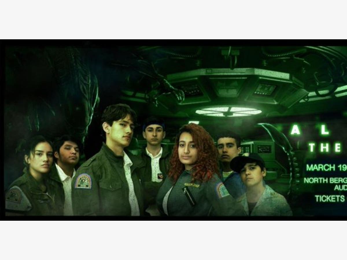 The cast of North Bergen High School's "Alien." Encore performance dates have not been announced. Stay tuned!