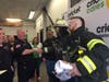 Battalion Chief Joe Schoendorf was given two free tickets to WrestleMania this Sunday.