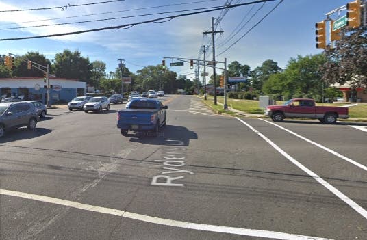 That's a high-traffic intersection, so people might have noticed the crash. Police did not give a time of day.