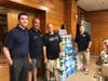 Some of the IMA employees at the bottled water drive last year.