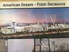 Should American Dream open in September, this is what Secaucus residents will see from their windows every night.