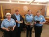 Long-serving South Brunswick crossing guards were honored. They're out there on those cold mornings!