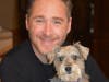 Gurevich and Phoebe. The dog is a rescue that was found abandoned on the streets in Philadelphia.