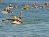 Female lifeguard contestants compete in the tournament in previous years.