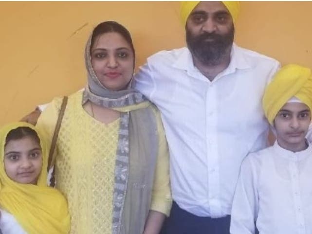 The Singh family of Carteret. Only Yash Singh, 11, survived the Aug. 15 crash that killed his parents and sister.