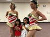 The Rockettes when they visited kids in South Brunswick last year.
