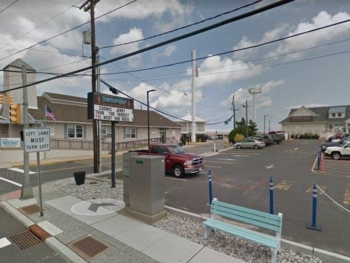 The exterior of Donovan's Reef, which was evacuated after a suspicious package was found there Aug. 31.