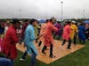 Members of the Indian Langoor 4H Club perform a dance at the 2018 North Brunswick Heritage Day.