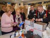 From left: Marion Zilinski, mother of fallen Middletown soldier Dennis Zilinski, Freeholder Lillian G. Burry and students at the Marine Academy of Science and Technology on Sandy Hook.