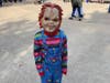 Chuckie (our personal favorite costume of the day).