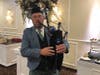 Veterans were honored with a performance by bagpiper Frank Johnson, the bagpipe band teacher at Christian Brothers Academy in Lincroft.