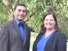 Independent candidates Prakash Santhana and Cathy Weber.