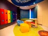 There is now a separate, expanded Pediatric Emergency Department dedicated to children. Pictured is actually the sensory room in the adult ER. 