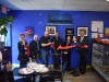 All-Star Deli of Monroe has been taken over by new owners, Elliot and Susan Samuels. They are seen here at the ribbon cutting with Monroe Mayor Gerald Tamburro.