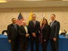 The new 2020 Holmdel Twp. Committee: Prakash Santhana (I), Rocco Pascucci (R), Greg Buontempo (R), Cathy Weber (I) and Tom Critelli (R).