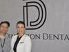 Pruss with Dimension Dental owner Dr. Elona Kaso, who will be bringing in a specialist to help her do the procedure.