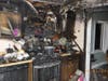 Fire official Cory Spillar took this photo that shows the damage. The fire started when something was left cooking on the stove.