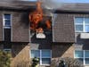 The fire started at around 11 a.m. at 1804 Village Drive, in the Avenel section of Woodbridge, said Avenel Fire Director Cory Spillar.
