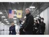 Gov. Murphy at the Meadowlands Expo Center in Secaucus Thursday.