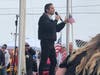 Republican Assemblyman Scharfenberger spoke to the crowd on Memorial Day.