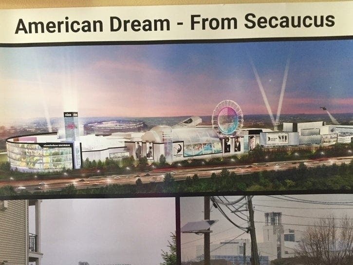 A rendering of how American Dream will look once fully opened.