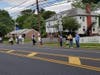 A photo from the May 31 protest march in Metuchen.