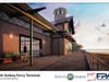 A rendering of how the South Amboy ferry terminal will look: