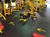 How the inside of the Rt. 27 Retro Fitness looks now.