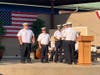 Members of the Secaucus Fire Dept. are honored.