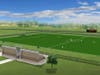 A rendering of how CBA's new soccer and lacrosse complex will look. CBA plans to relocate the soccer and lacrosse fields to the front of campus; they will be visible from Newman Springs Road. 