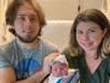 Baby girl Genevieve Kosinski born at 12:05 a.m. to parents Jon and Gina Kosinski at Raritan Bay Medical Center.