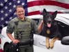 Officer Shannon Snook and K-9 Basilone