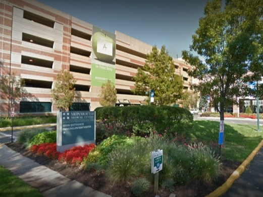 The exterior of Monmouth Medical Center in Long Branch.