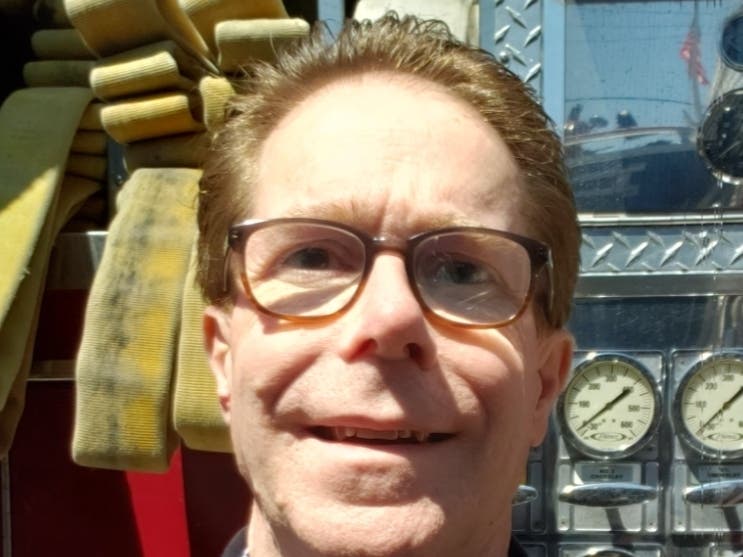 Woodbridge volunteer firefighter and First Ward Council candidate Ken Gardner.