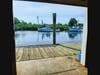 A view from inside the brewery, located just steps from the Belford Seafood Co-op. The brewery is actually located on a dock on Raritan Bay.